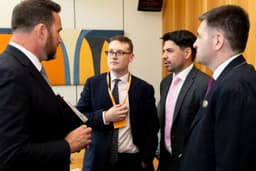 RHA Policy team in Westminister