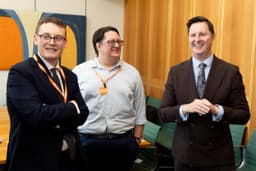 RHA Policy team in Westminister