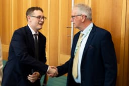 RHA Policy team in Westminister